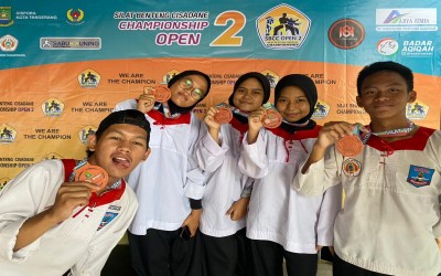 Siswa – siswi SMA Negeri 28 Kabupaten Tangerang Sabet Juara Pencak Silat