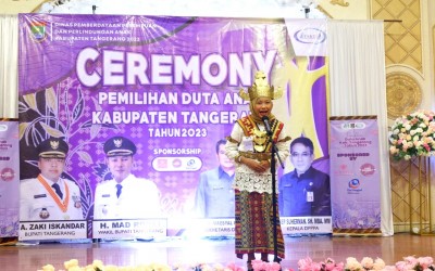 Selamat! Griselda Hameline Suhendar, Siswi SMA Negeri 28 Kabupaten Tangerang Sabet Juara Pertama dalam Pemilihan Duta  Anak Kabupaten Tangerang 2023